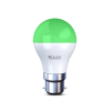 CLICK LED DIM LIGHT 0.5W PIN-B22 GREEN