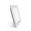 CLICK SQUARE CONCEALED PANEL LED 18W