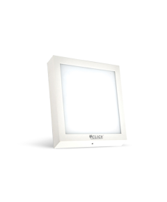 CLICK SQUARE SURFACE MOUNT PANEL LED 12W