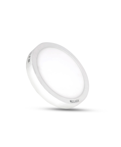 CLICK ROUND SURFACE MOUNT PANEL LED 12W