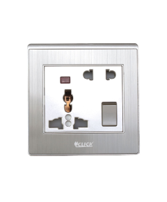CLICK-ART-MULTI SOCKET WITH SWITCH,13A