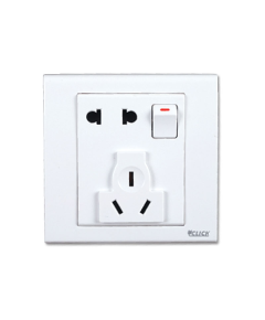CLICK-TULIP-MULTI SOCKET WITH SWITCH,13A	