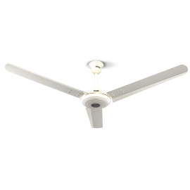 CLICK CROWN CEILING FAN 56" IVORY GOLD
