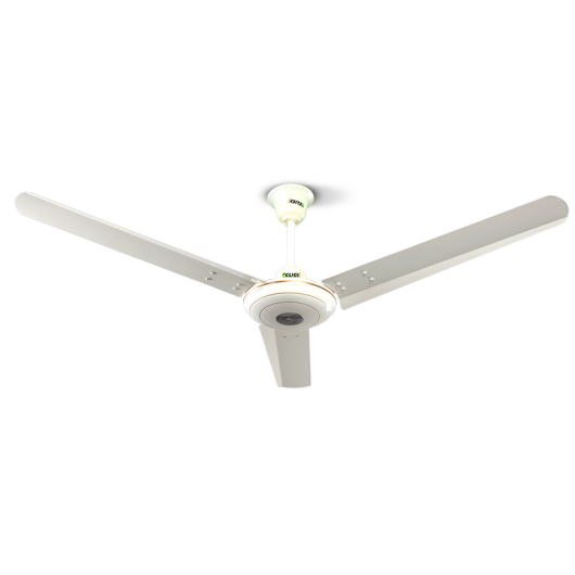 CLICK CROWN CEILING FAN 56" IVORY GOLD
