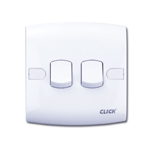 CLICK-TOUCH-2 GANG 2 WAY SWITCH	